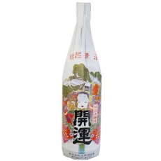 画像2: 祝酒 開運1本箱入り 1800ml 日本酒ギフト 縁起酒 御祝酒  (2)